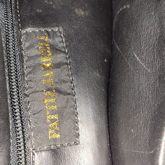 Pattie jarrell black leather purse - Picture 2 of 6